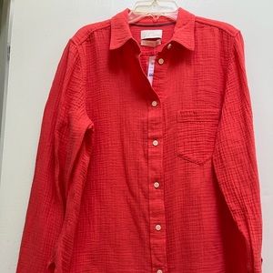 J Crew Classic-fit Double-gauze Shirt (Never worn)
